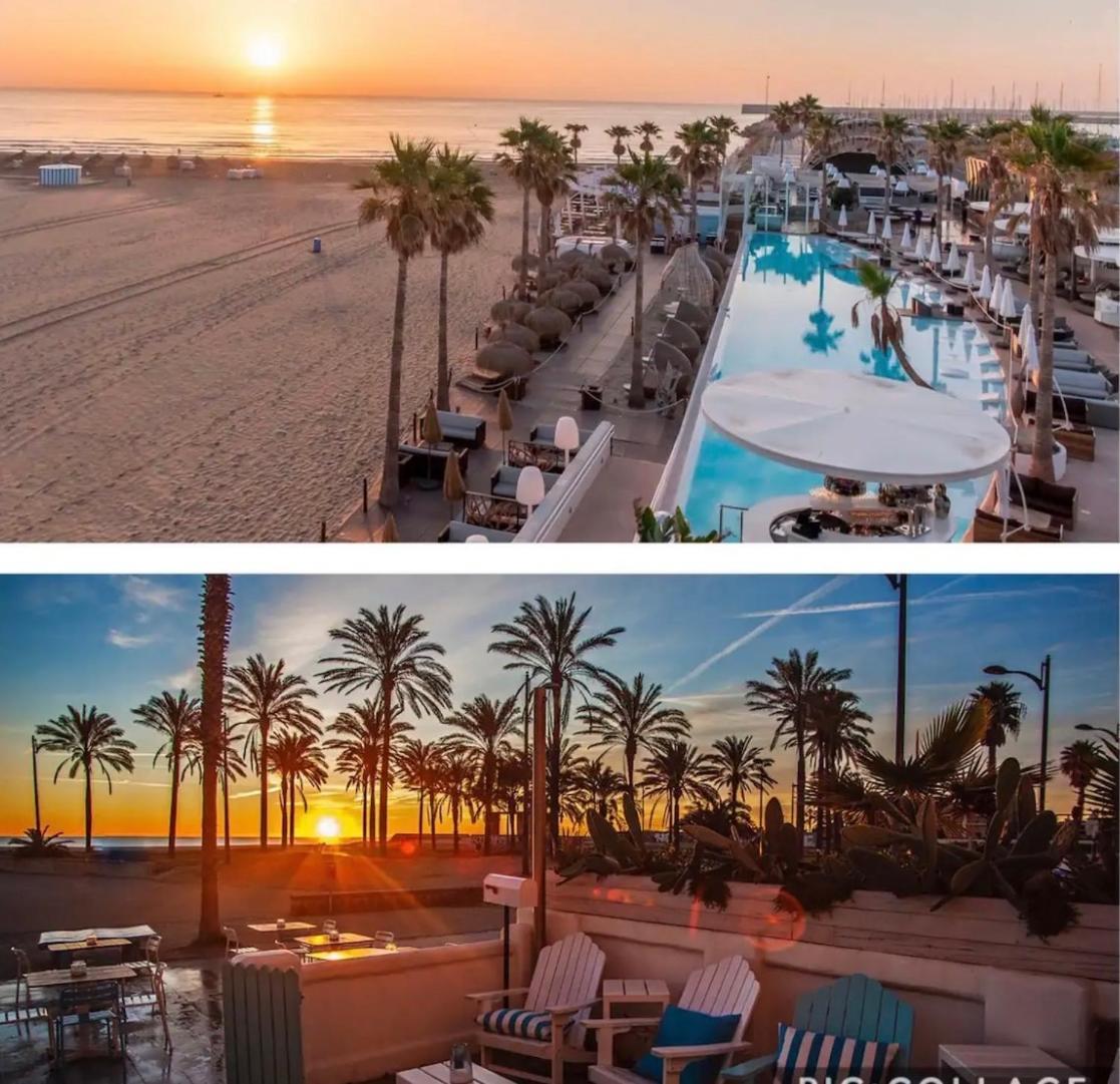 La Casita Azul De La Playa Apartman Valencia Kültér fotó